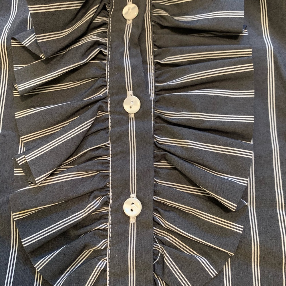 Nara Camicie Ruffled Button Up Blouse - Picture 3 of 4